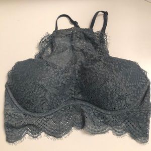 PINK Bralette Lace SMALL